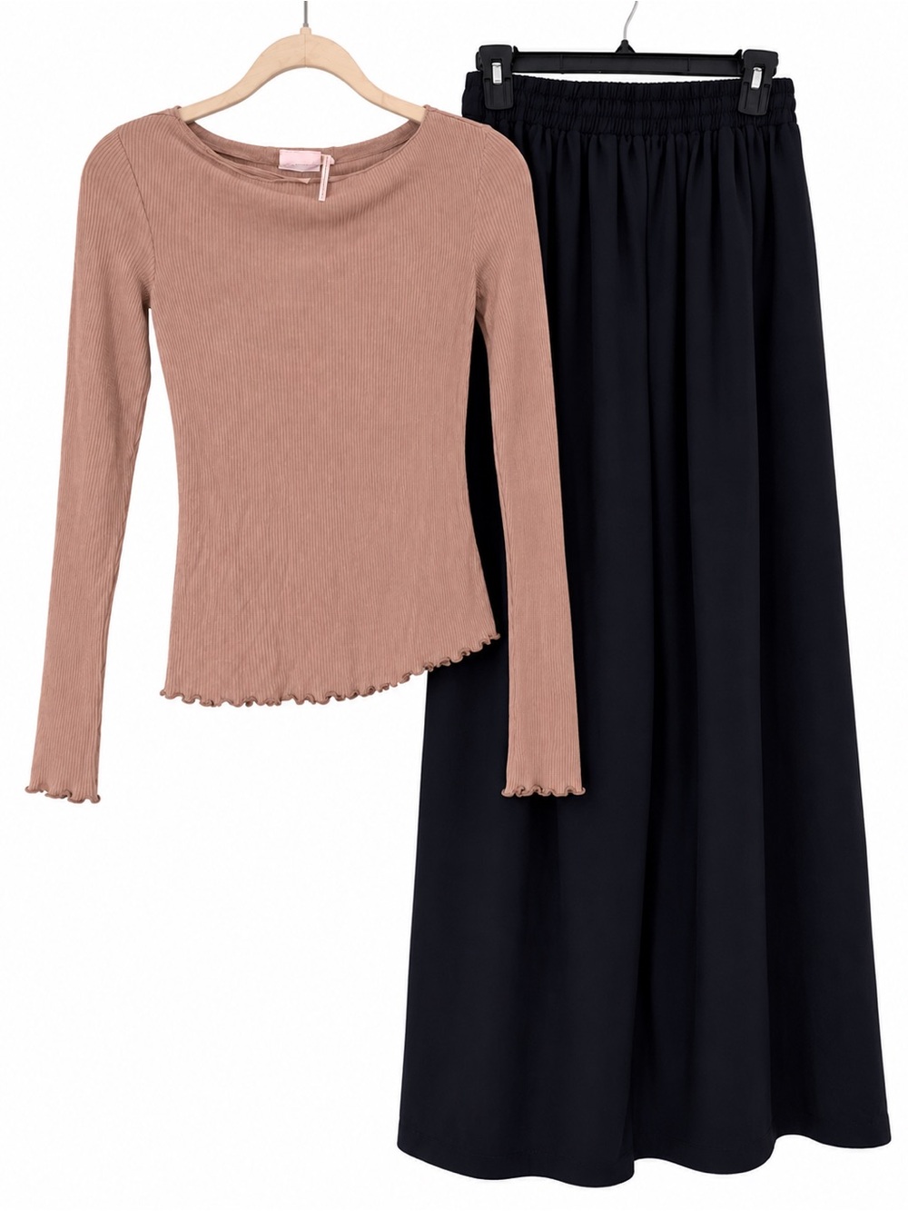 Urban Outfitters Out From Under Top & Wide Leg Pants Set S/M